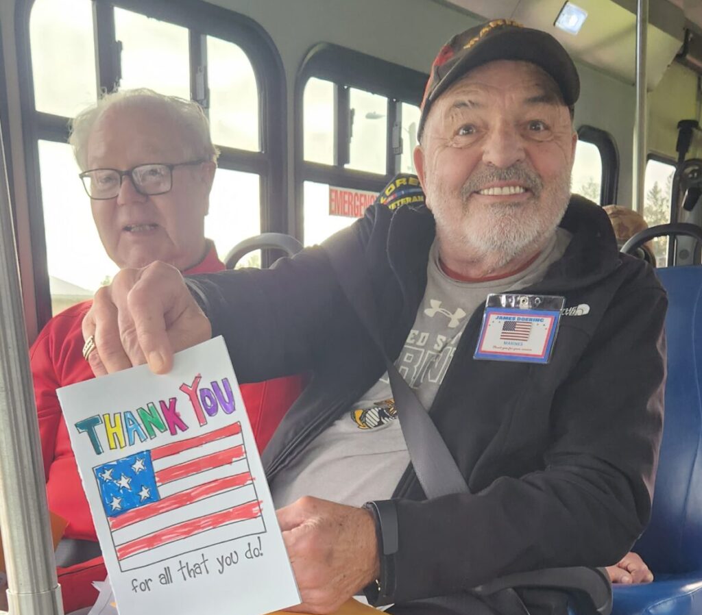 Photo of veteran's day parade